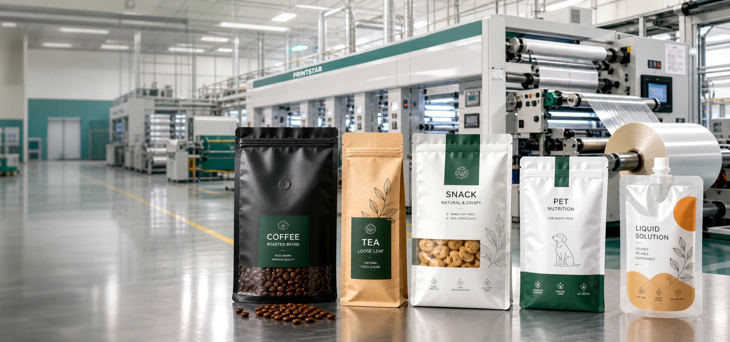 Factory Direct Custom Flexible Packaging
