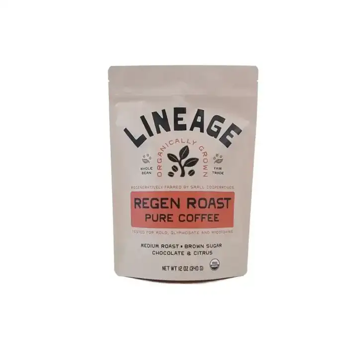 Kraft Paper Coffee Bags product packaging photo