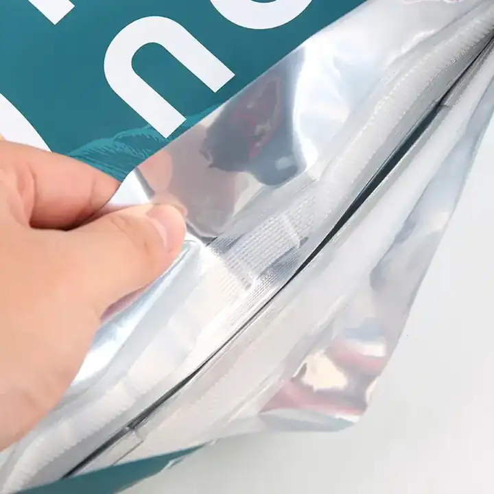 Zipper Flat Bottom Pet Food Bags product packaging photo